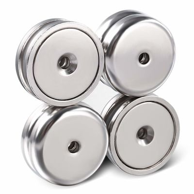 Промышленные магниты с постоянным неодимовым материалом и тяжелой работой POT Countersunk Hole