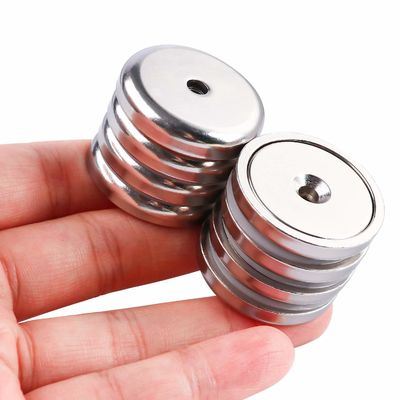 Промышленные магниты с постоянным неодимовым материалом и тяжелой работой POT Countersunk Hole