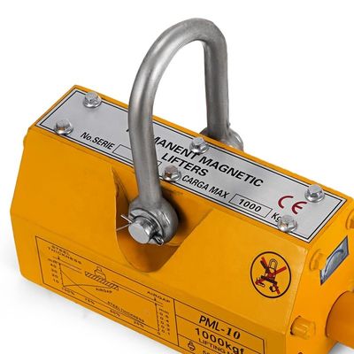55.5кг Мертвого веса PML-1000 Сменяемый ручной подъемный магнит для промышленной