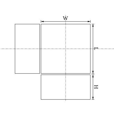 20x10x2mm N35 N38 N42 N52 Тонкий прямоугольный неодимовый магнит NdFeB магнит для промышленности