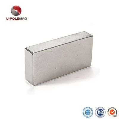 Сверхпрочный постоянный неодимовый блочный магнит класса N52 для промышленных применений