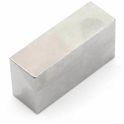 Максимальная рабочая температура 60°C NdFeB магнит N52 сверхпрочный блок 50x25x10 мм неодим