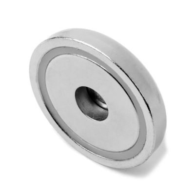 D42mm Pot Magnet с круглой чашечной неодимовой магнитной основой и сильной силой смещения