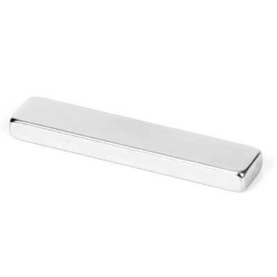 Никельно покрытый F50x10x5mm N48 тяжелый редкоземельный неодимовый штрих магнит для промышленности