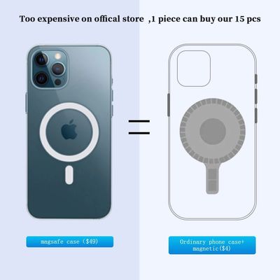 Композитный неодимовый магнит беспроводное зарядное магнитное кольцо Snap адаптер для корпуса MagSafe