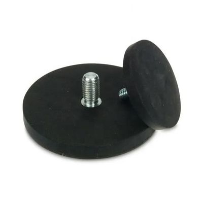 D66mm Гумированные неодимовые магниты с силой 20 кг и прочным резиновым покрытием