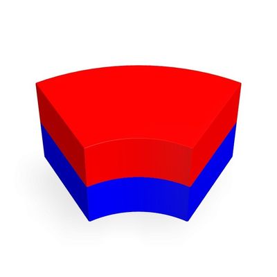 Неодимовый магнит Halbach Array Arc для обработки двигателей и службы постоянного формования