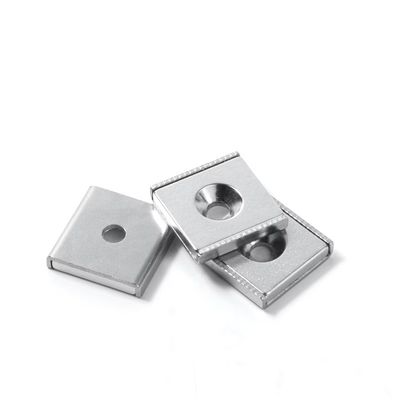 NdFeb Block Magnet Steel Channel POT с 1 противоположной отверстием для промышленной обработки