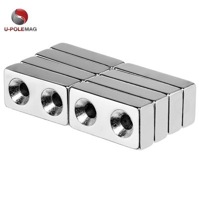 Постоянный неодимовый прямоугольный магнит 25,4 x 12,7 x 6,35 мм с сильной магнитной силой