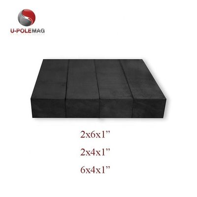 ISO9001 2000 Сертифицированный C8 6x4x1 "Феритовый блочный керамический магнит для насосов для воды