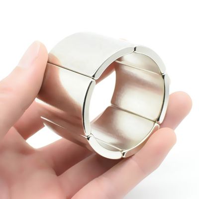 ISO14001/9001 Сертифицированный высококачественный настраиваемый магнит из неодимового дуга для Halbach