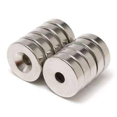 3.5mm Countersunk Magnets настраиваемый d20x3mm для магнитных систем закрытия и держателей