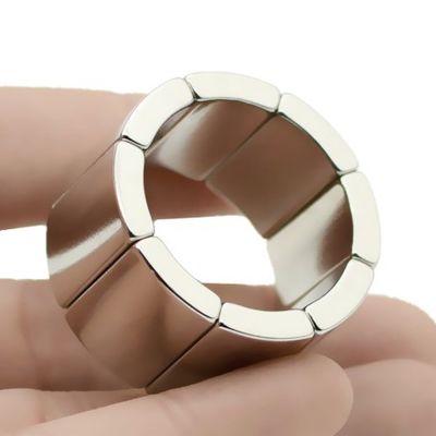 Высококачественный Ndfeb Countersunk Magnet Неодимовый дуговой магнит с сертификацией ISO9001 2000