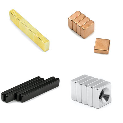 50X25X10mm Ndfeb класс N35 Неодимовые магнитные материалы для точной толерантности /-0,05 мм