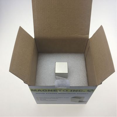 ISO14001 2004 NdFeB Grade Custom N52 Кубический магнит редкоземельный Постоянный неодимовый магнит