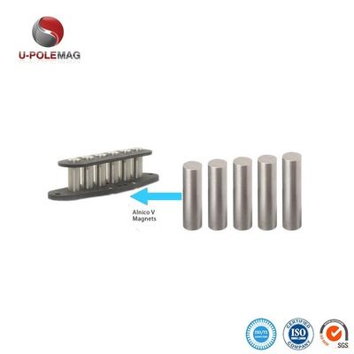 Отливка на заказ AlNiCo Neodymium Bar Magnet для гитарного пикапа промышленный магнит